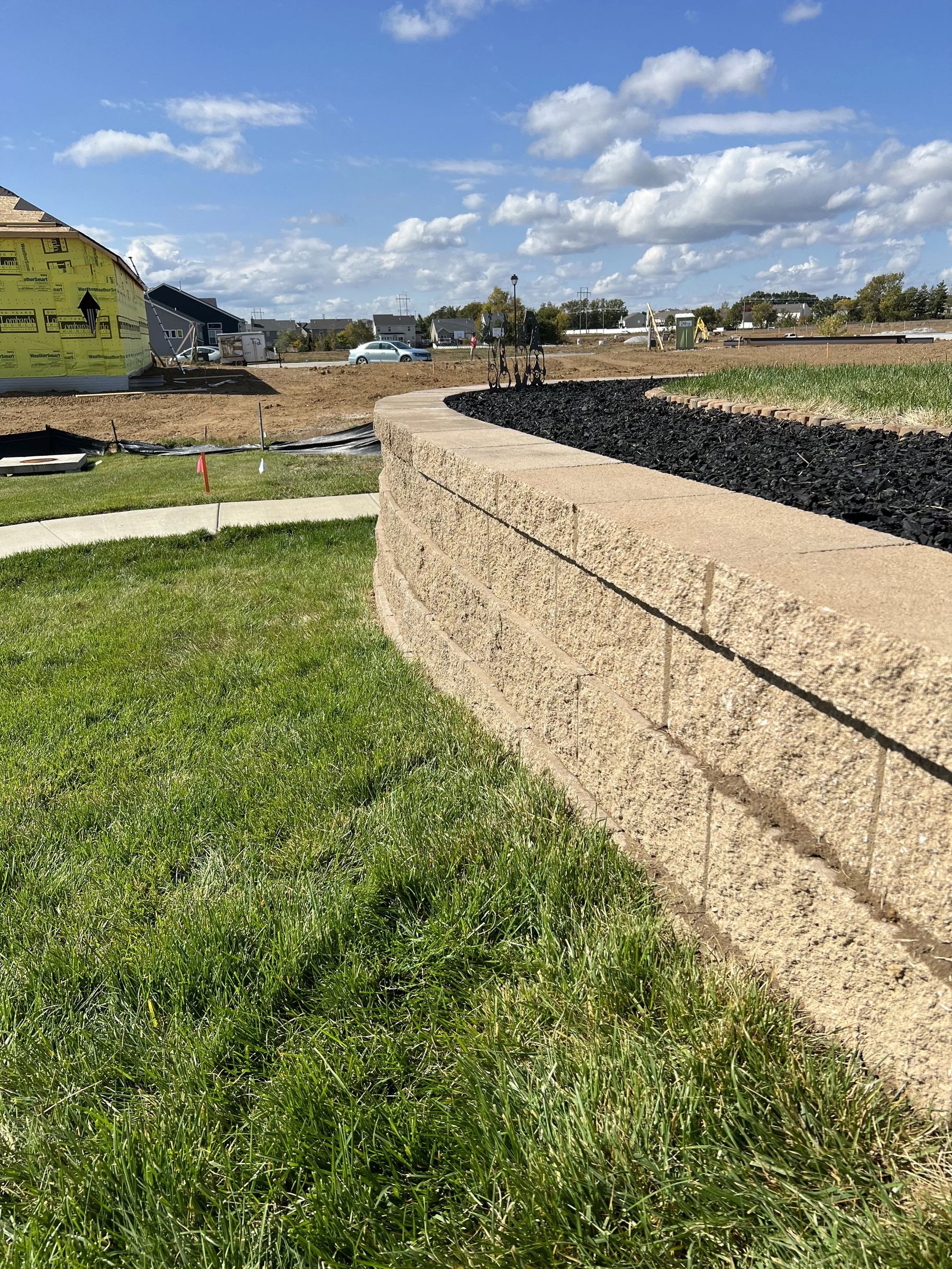 Retaining Walls by No Limit Contracting & Sales