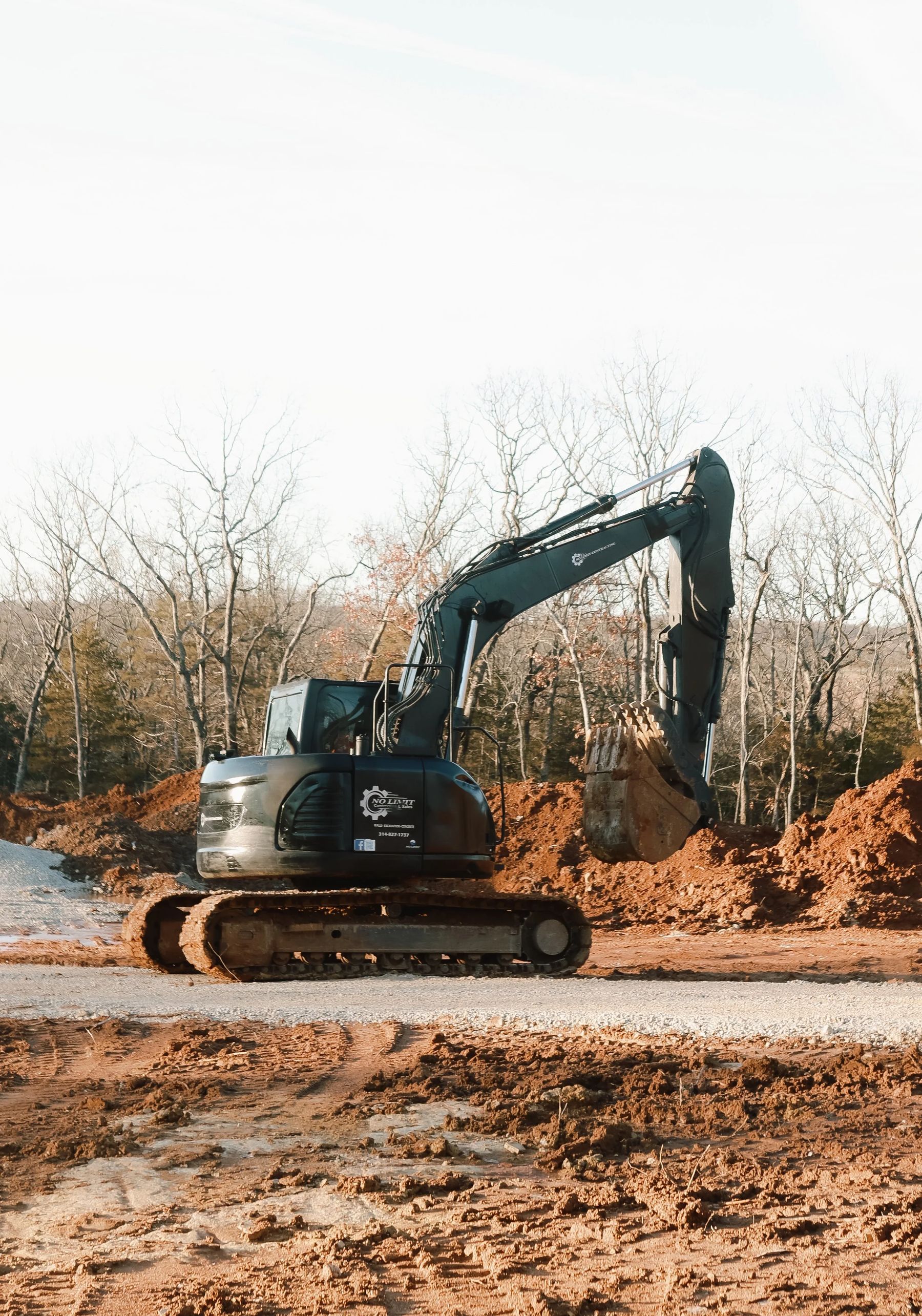 Excavation by No Limit Contracting & Sales